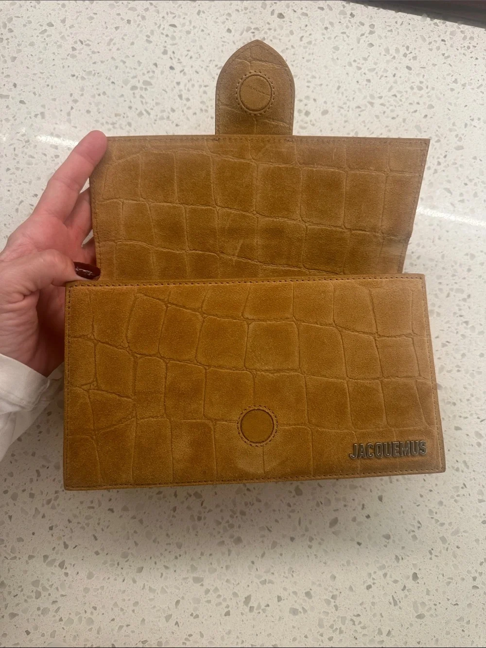 Jacquemus Le Grand Bambino Bag in Camel full set - Picture 12 of 14